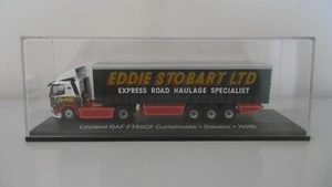 Oxford 76STOB024 1/76 OO Leyland Daf 85 CF lado de la cortina Eddie Stobart Davena - Imagen 1 de 3