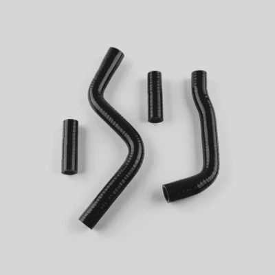 Manguera de radiador de silicona negra para Yamaha YZ 125 YZ125 2002-2017 03 04 05 15 16 Foto 1 de 4