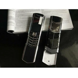 Unlocked Luxury Flip Phone Signature Style Ceramics Good Quality Dual Sim phone - Picture 1 of 12