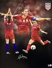 Alex Morgan Signed 16x20 USA Women's Soccer Collage Photo BAS ITP