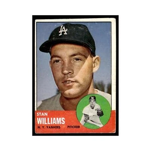 1963 Topps Stan Williams Yankees #42 - Picture 1 of 3