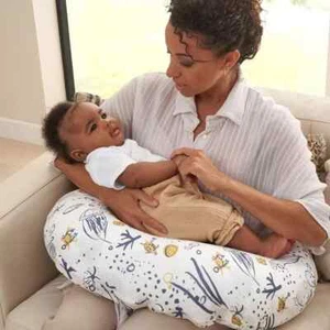 Breast Feeding Pillow Baby Newborn Nursing Comfort Washable Soft Support - Picture 1 of 6