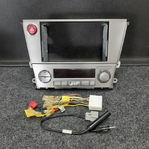 Subaru Legacy BP5 BL5 Outback Climate Control Dual Double Din Bezel Hazard JDM - Picture 1 of 10