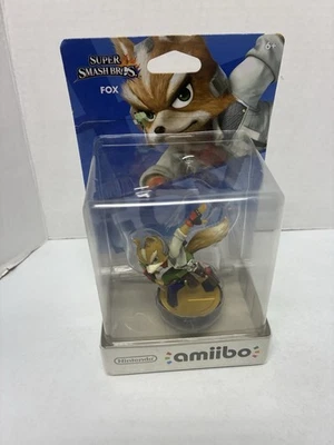 Fox Amiibo Super Smash Bros Series Nintendo **New Sealed** - Image 1 of 4