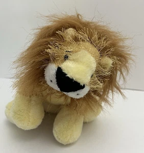 GANZ Webkinz Lion Plush HM006 Golden Brown Toy NO Code Scruffy Stuffed Animal - Picture 1 of 11