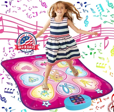 Juguetes de alfombra de baile para niñas de 3 a 12 años, regalos de cumplimiento US Foto 1 de 4