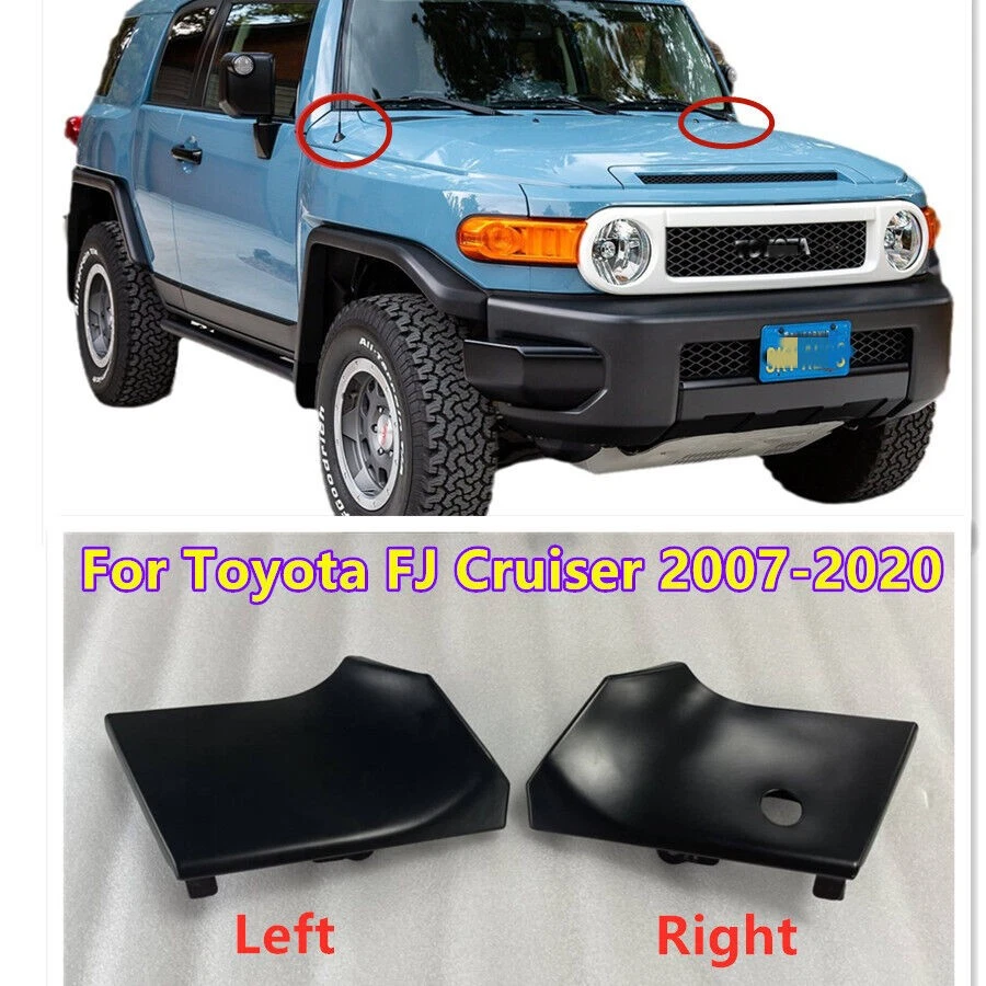 Upper Fender Hood Panel Antenna Base Trim Cover For Toyota FJ Cruiser 2007-20 Foto 1 de 3