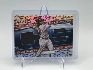 2025 Topps MLB All Star Game Manny Ramirez Classic Swings CS-23 Boston Red Sox - Picture 1 of 2