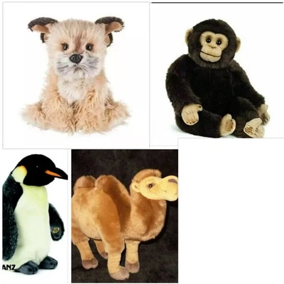 Signature Webkinz NO CODE   Puppy, Camel CHIMPANZEE & Penguin - Image 1 of 4