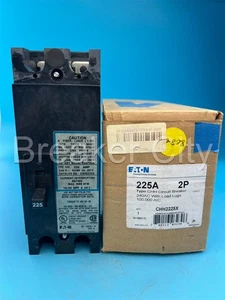 Eaton CHH2225X 225 Amp 2 Pole Circuit Breaker Type CHH 240V 225A 2P — BRAND NEW - Picture 1 of 7