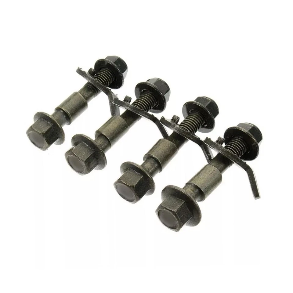 Car Front Left & Right Camber Alignment 12mm Adjustable Cam Bolts Kit 4 Bolts  Foto 1 de 4