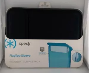NEW Speck Flaptop Sleeve BLACK for Microsoft Surface 4 Pro 78377 secure flap - Picture 1 of 1
