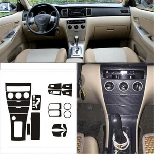 Interior Center Console Carbon Fiber Molding Sticker Decal For Toyota Corolla EX - Picture 1 of 11