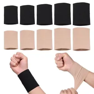 Wrist Brace Wristbands Wrist Wraps Sport Wristbands Compression Wrist Sleeve - Picture 1 of 14