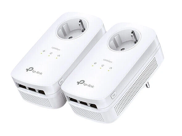 TP-LINK AV1300 Gigabit Powerline Starter Kit - Weiß (TL-PA8033P KIT) - Bild 1 von 1