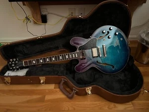 Gibson Memphis 2019 ES-335 Blueberry Burst (Hardly Played) - Picture 1 of 9