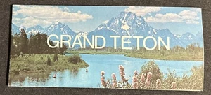 US-Innenministerium 1976 Karte des Grand Teton Nationalparks - Bild 1 von 3