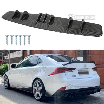 Kit de carrocería de alerón divisor difusor de parachoques trasero para Lexus RC300 RC350 RC200t RC F Foto 1 de 4