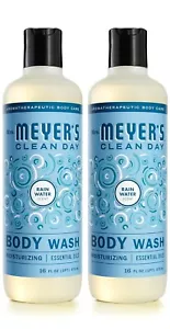 Mrs. Meyers Body Wash Clean Day Rain Water Scent Aromatherapeutic  16oz - Picture 1 of 6