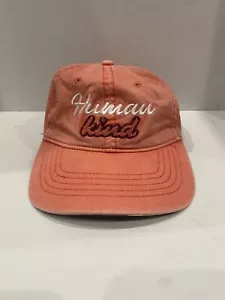 Human Kind Coral Hat With Floral Pattern Inside - Picture 1 of 4