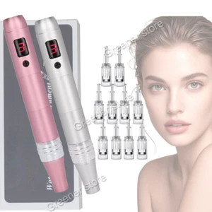 Microneedle Nano Pen Acne Wrinkle Removal Skin Rejuvenation Machine Anti-age - Picture 1 of 27
