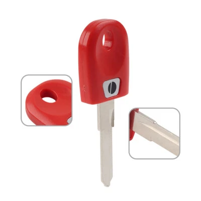 Red Replacement Uncut Blank Key For Ducati 939 797 821 Monster 1200 Hypermotard - Изображение 1 из 4