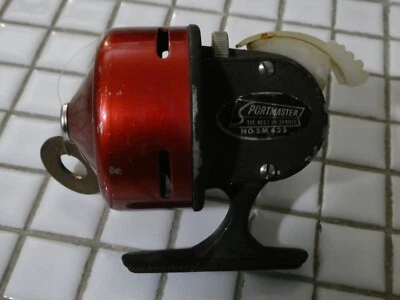 CARRETE SPINCAST SPORTMASTER VINTAGE Nº SM 425 FUNCIONA PERO EN MAL ESTADO MD JAPÓN Foto 1 de 4