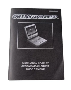 🔥Gameboy Advance Sp manual de instrucciones coleccionista Nintendo instrucciones raras🔥 - Imagen 1 de 2