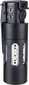 ND30 Tactical Flash Bang Device Rechargeable Resists Water/Impact Black Aluminum - Picture 1 of 4