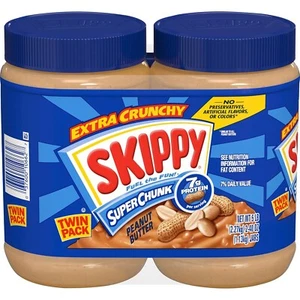 Erdnussbutter, Super Chunky, 40 Unzen Doppelpack - Bild 1 von 6