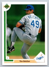 1991  Upper Deck #576 Tim Belcher Los Angeles Dodgers Baseball card