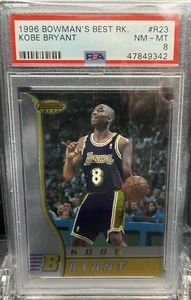 1996 Bowman's Best Rk. Kobe Bryant #R23 PSA 8 - Bild 1 von 2
