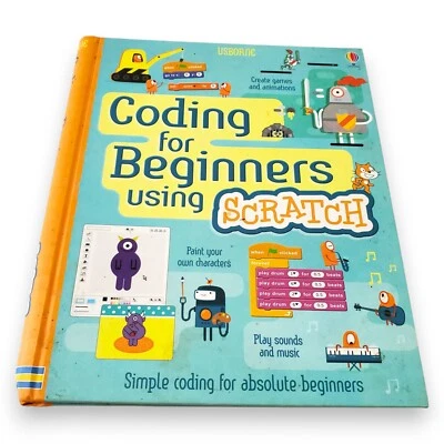 Coding for Beginners with Scratch: Usborne Book, Kids Coding, Games - Image 1 of 4
