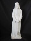 Groe Jesus Statue, Marmor Carrara? fast wei, 48cm , 9,1 Kg