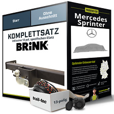 Produktbild - Für MERCEDES Sprinter Kasten,Kombi,Bus Anhängerkupplung starr +eSatz 13pol 00-06