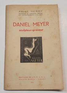 Daniel Meyer sculpteur-graveur - Nancy Lorraine  Ex-Libris - Picture 1 of 6