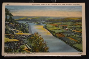 Susquehanna River Wyalusing Rocks Wyalusing Towanda Sullivan Trail Roosevelt PA - Bild 1 von 3