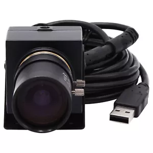 2MP USB Camera w/ 2.8-12mm Varifocal Lens ELP MJPEG 60fps/120fps/260fps Webcam - Picture 1 of 4