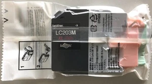 Brother inkjet Cartridge LC203M XL High-Yield Ink Cartridge. Magenta NEW SEALED! - Picture 1 of 2