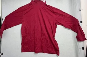 Camisa Alpine Lakes Hombre X-Grande Roja Adulto Unisex Cuello de Tortuga Mangas Largas - Imagen 1 de 7