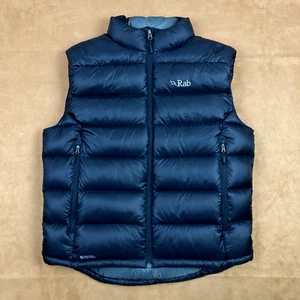 Rab Gilet Neutrino Goose Down Puffer Down Vest US L EU 54 Black - Picture 1 of 13