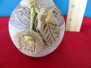 826. Small Decorative MERIDA Mexican Stoneware Pottery Vase SIGNED 2006 Mexico - Picture 1 of 6
