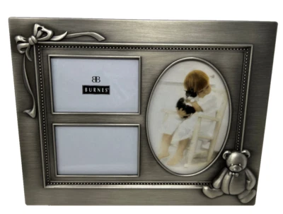 Marco de fotos de bebé 3 marcos de metal pesado Foto 1 de 4