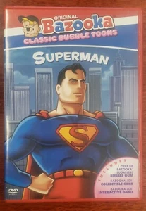 Superman (DVD, Classic Cartoons 1940's) "Original Bazooka Classic Bubble Toons" - Picture 1 of 5