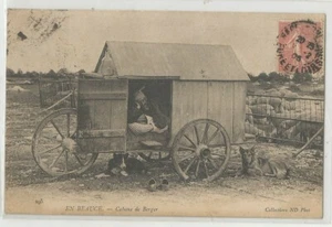 C.P.A / THÈME / EN BEAUCE / CABANE DE BERGER - Imagen 1 de 1
