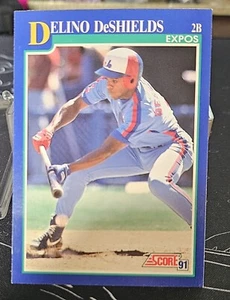 Tarjetas de béisbol Delino DeShields Montreal Expos 1991 puntaje varias (95) - Imagen 1 de 4
