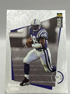 1996 Upper Deck Collector's Choice MVP Insert Card 21 Marshall Faulk Silver Foil - Picture 1 of 17