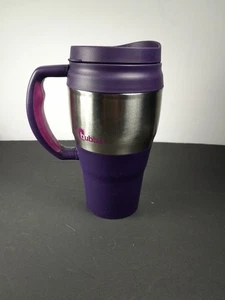 Bubba Mug Travel 20oz Purple W Handle & Lid Insulated Hot Cold Tumbler Cup - Picture 1 of 7