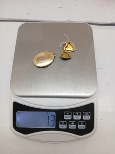 12 Grams 10k Rolled Gold Vintage lockets - Picture 1 of 9