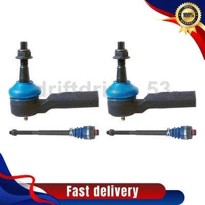 Front Inner Outer Tie Rod End Fits 2011 2012 2013 Chevrolet Silverado 2500 HD - Image 1 of 4